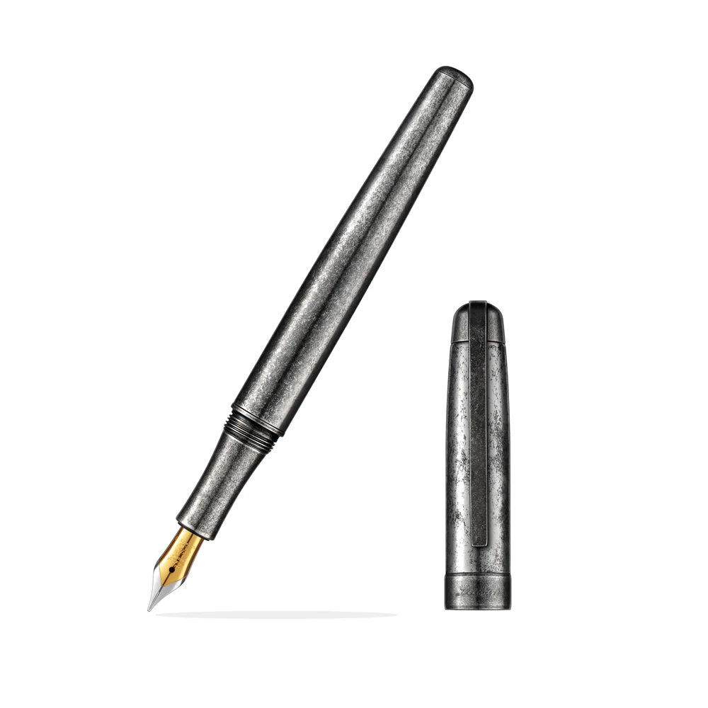 Laban Antique Gunmetal Fountain Pen