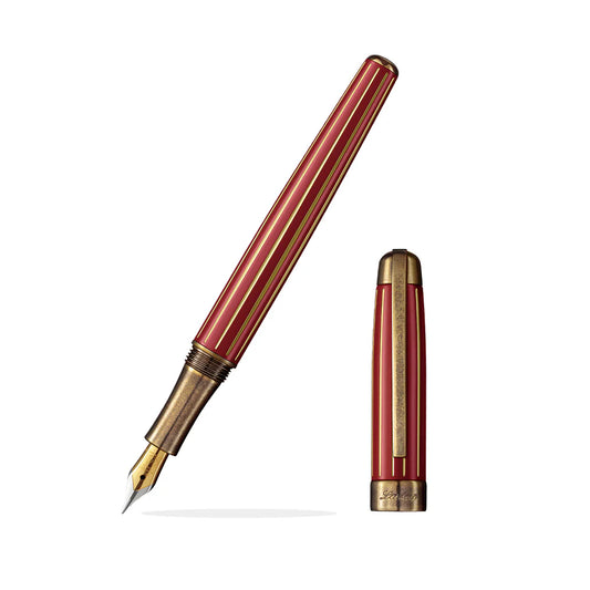 Laban Antique II Red Fountain Pen