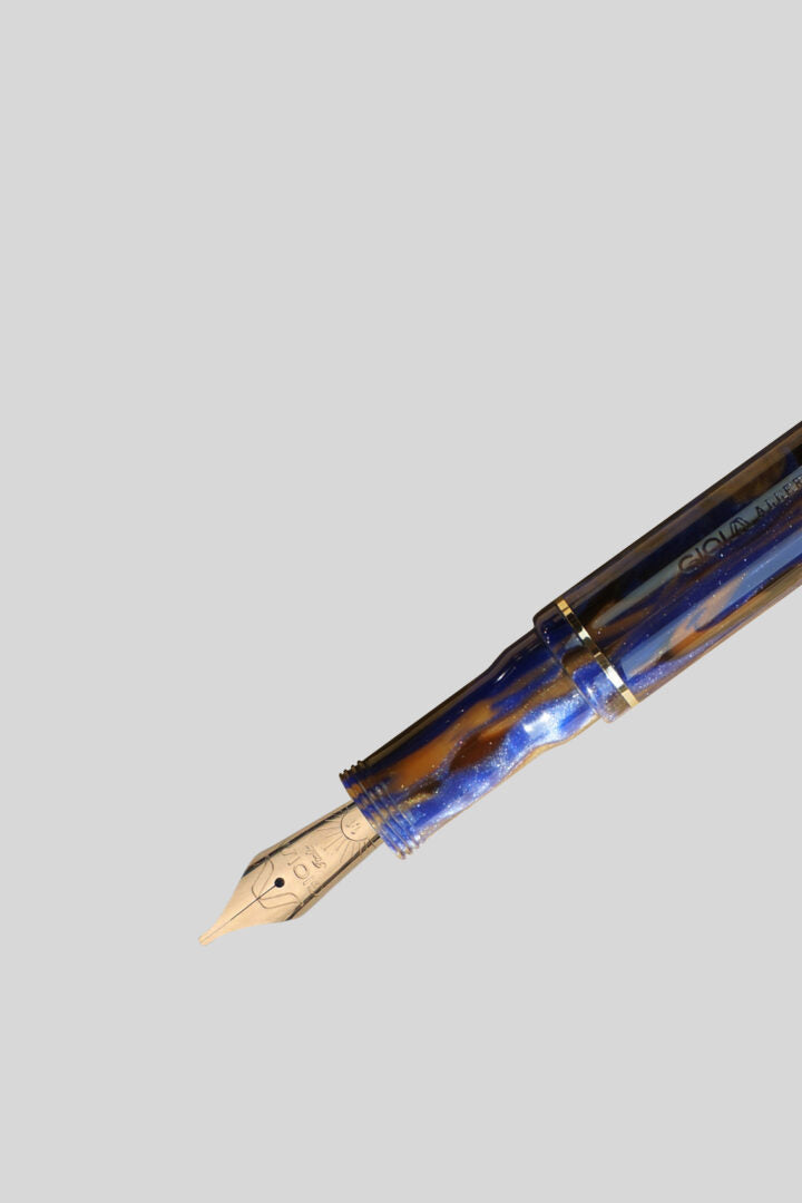 Gioia Alleria Crepuscolo Han Blue/Brown Fountain Pen