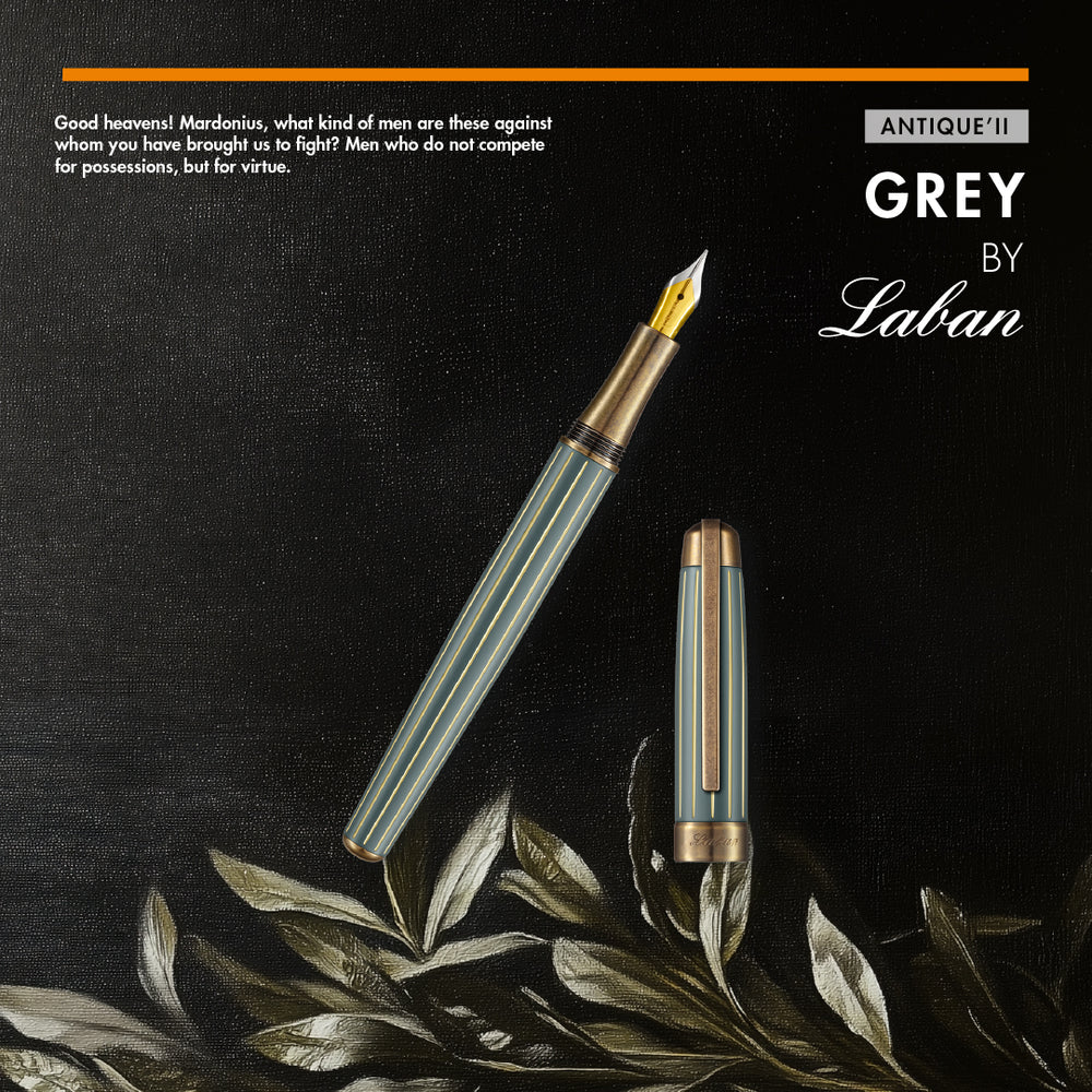 Laban Antique II Grey Fountain Pen