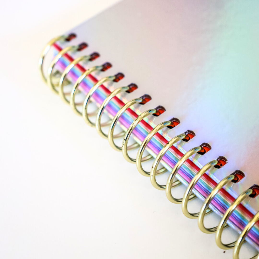 BLANK Paper Holographic Notebook by BERTEAU & Co.
