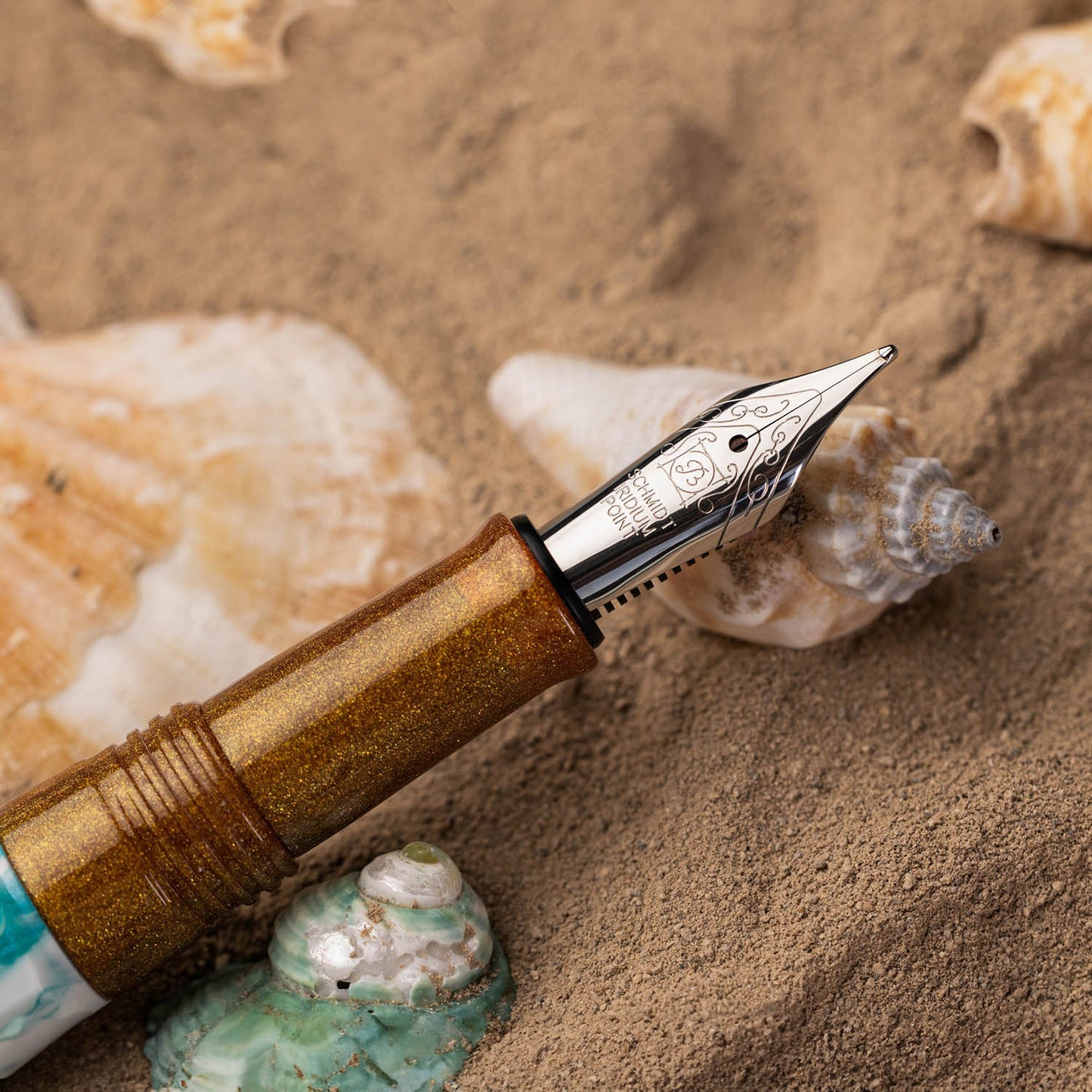 Benu Euphoria Blue Hawaiian Fountain Pen