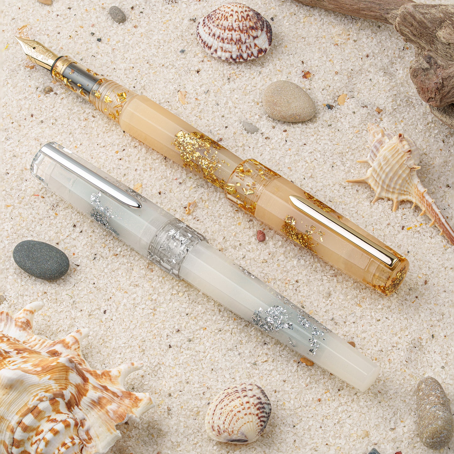 Benu Euphoria Golden Beach Fountain Pen