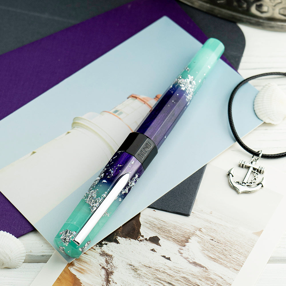 Benu Euphoria Ocean Breeze Luminescent Fountain Pen