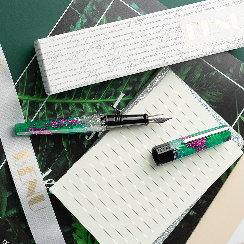 Benu Euphoria Pink Guava Fountain Pen