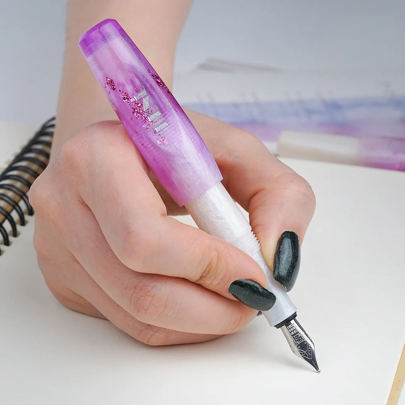 Benu Pixie Icy Violet Fountain Pen