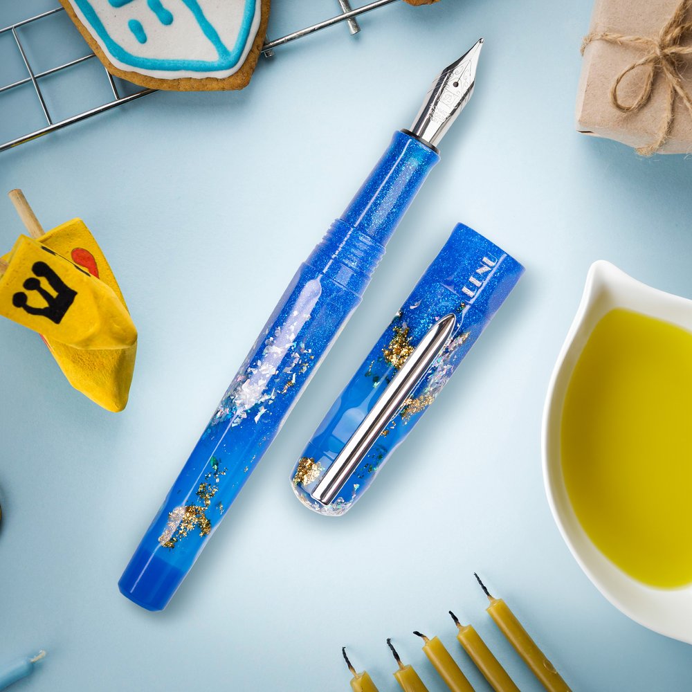Benu Talisman Hanukkah Oil Fountain Pen