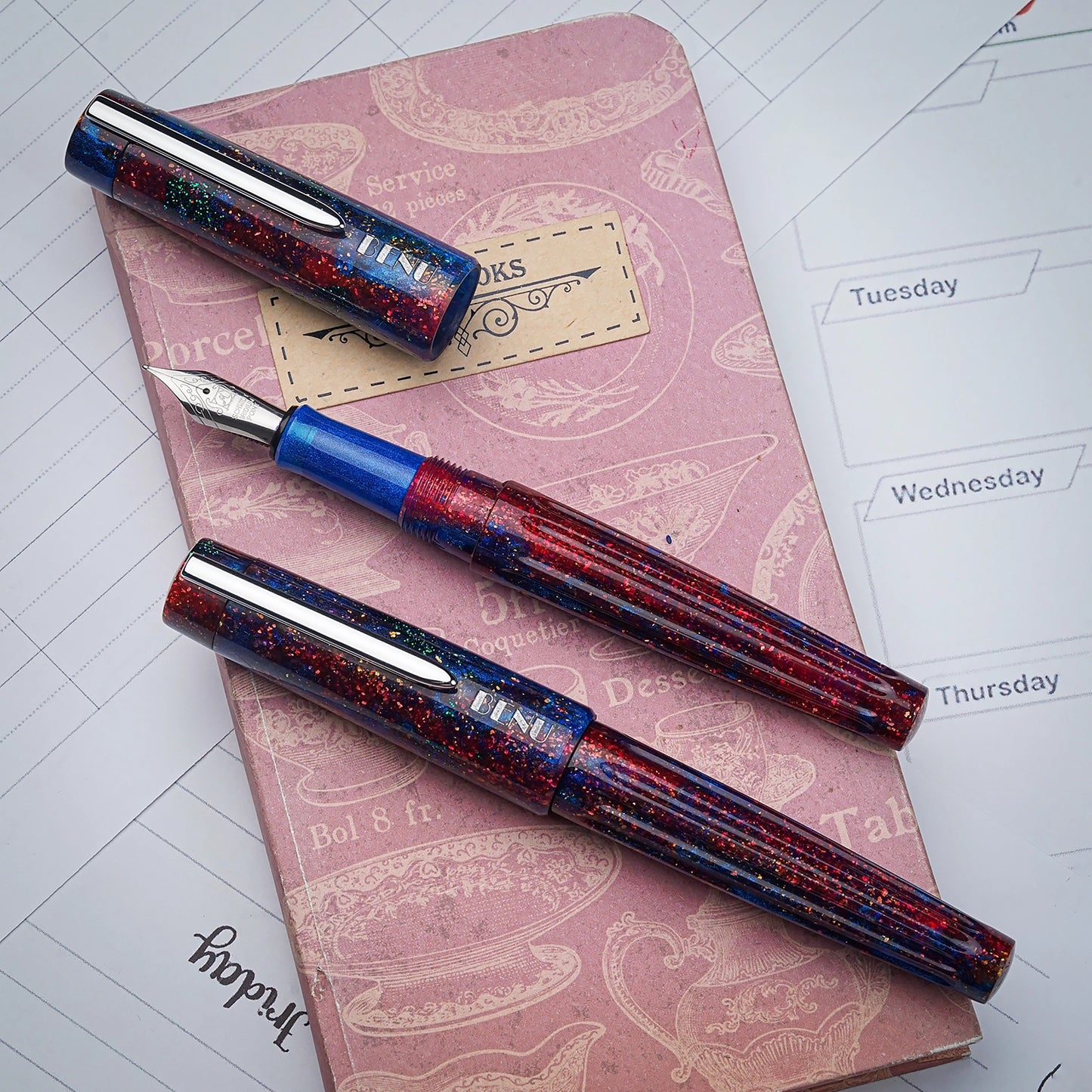 Benu DailyMate Lively Tuesday Fountain Pen