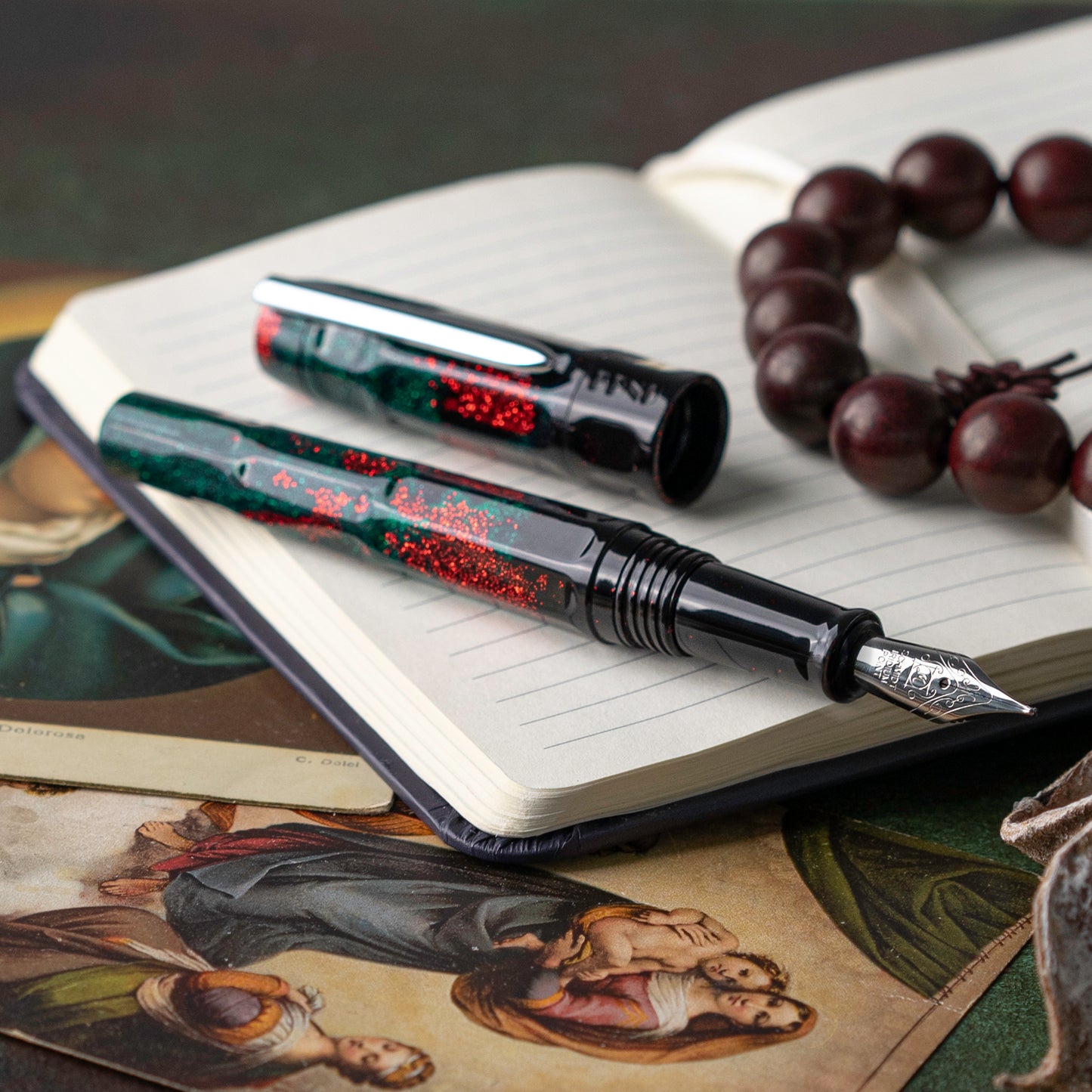 Benu Talisman Dragon’s Blood Fountain Pen