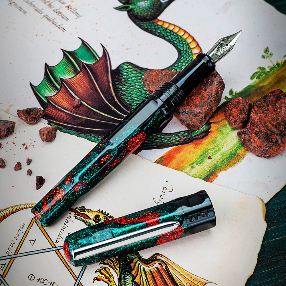 Benu Talisman Dragon’s Blood Fountain Pen