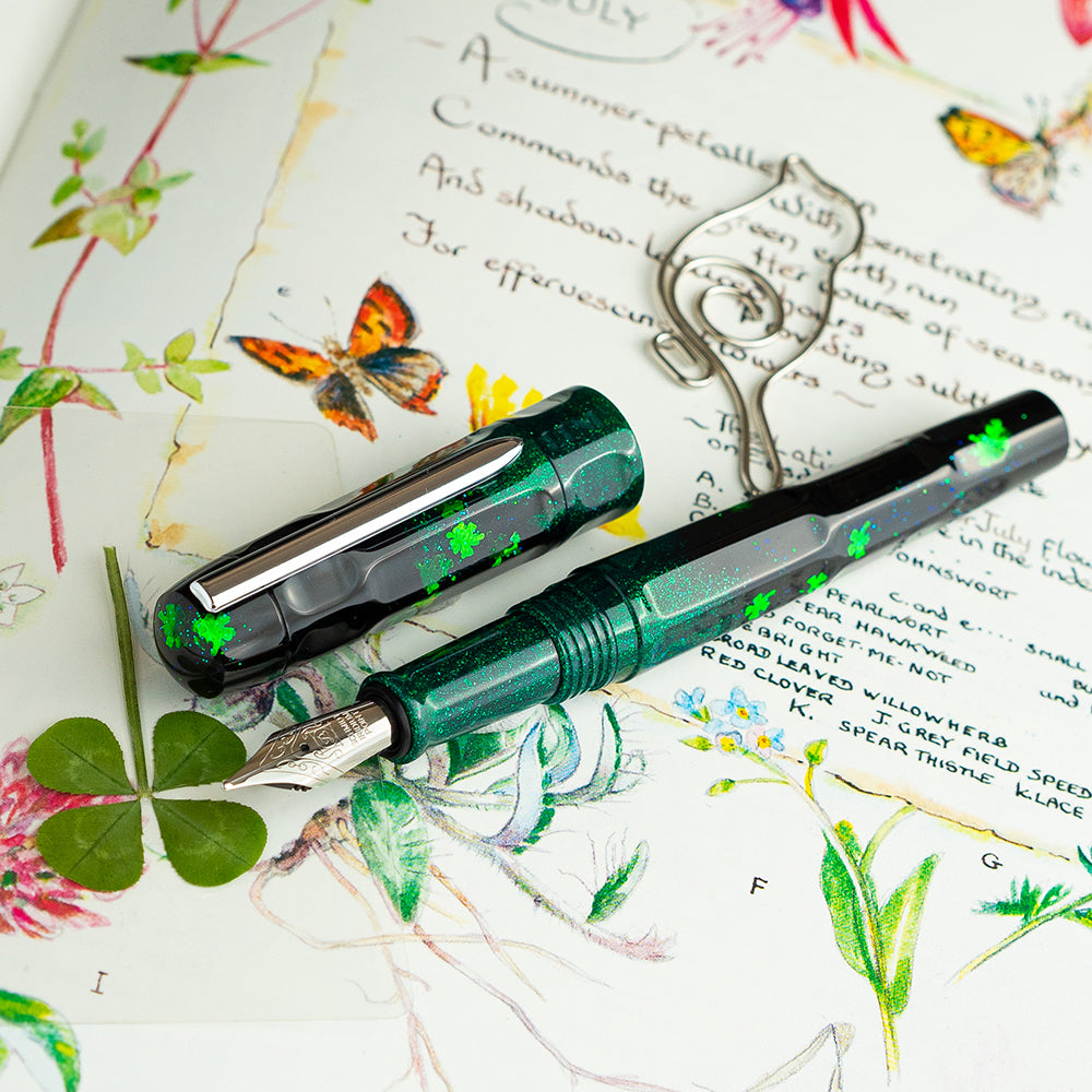Benu Talisman Four-Leaf Clover Fountain Pen