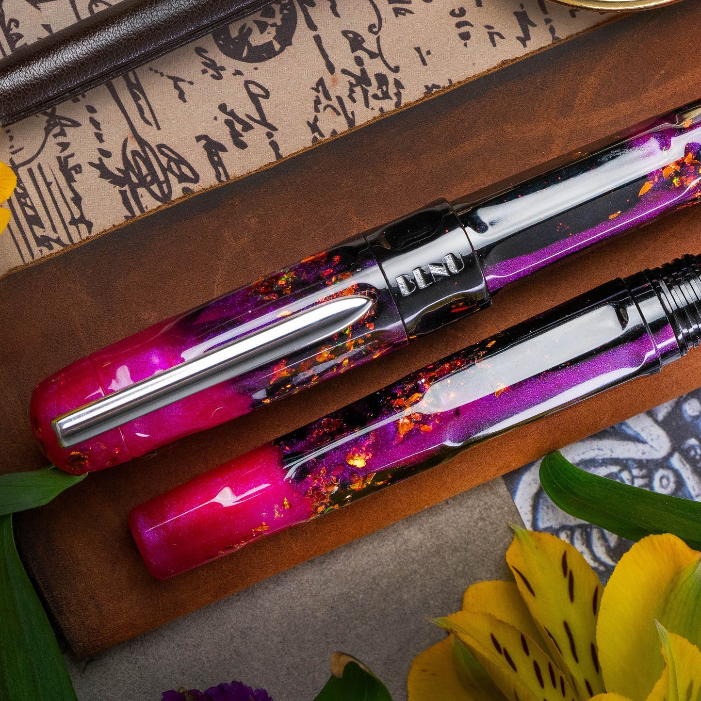 Benu Talisman Lily of the Incas Fountain Pen