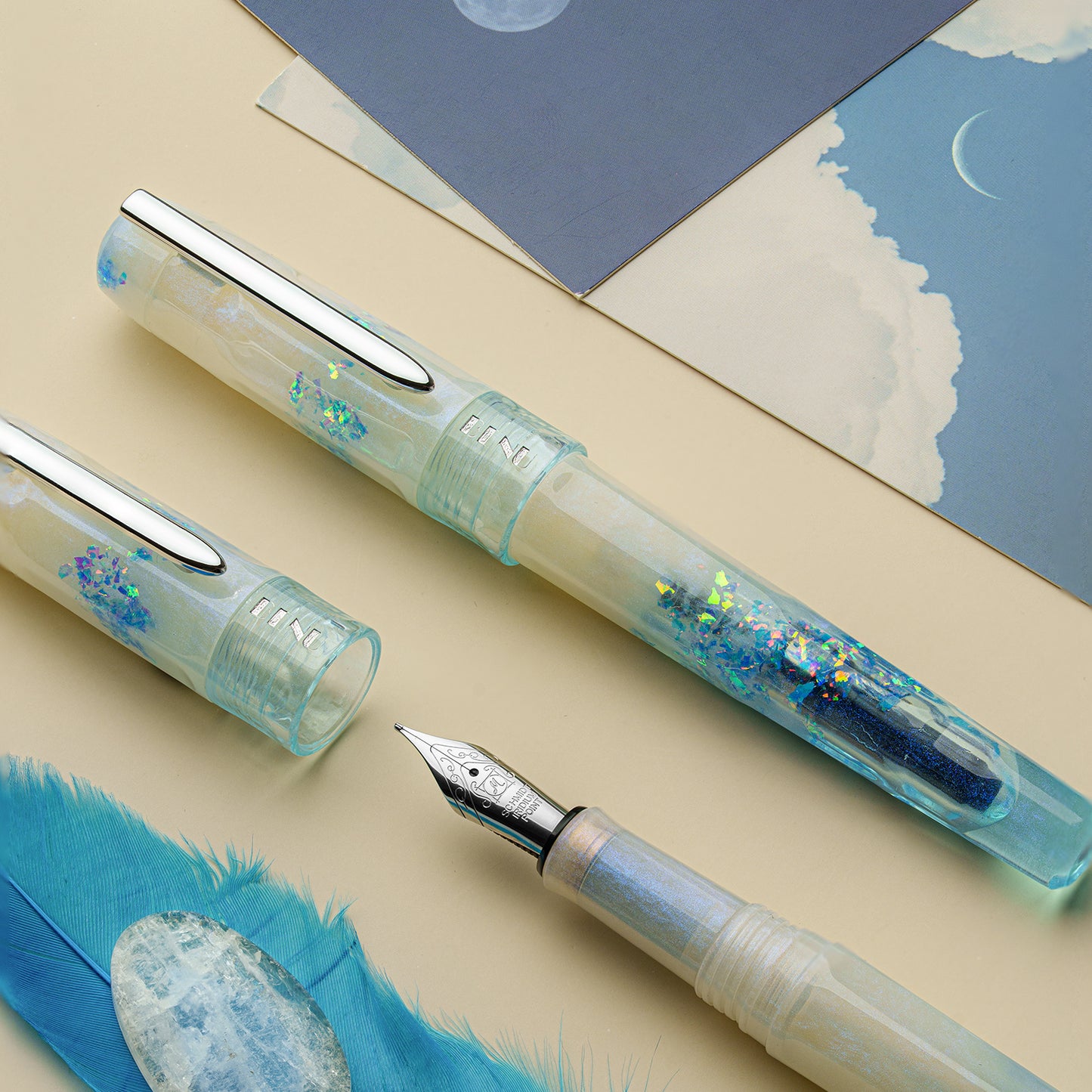 Benu Talisman Moonstone Fountain Pen