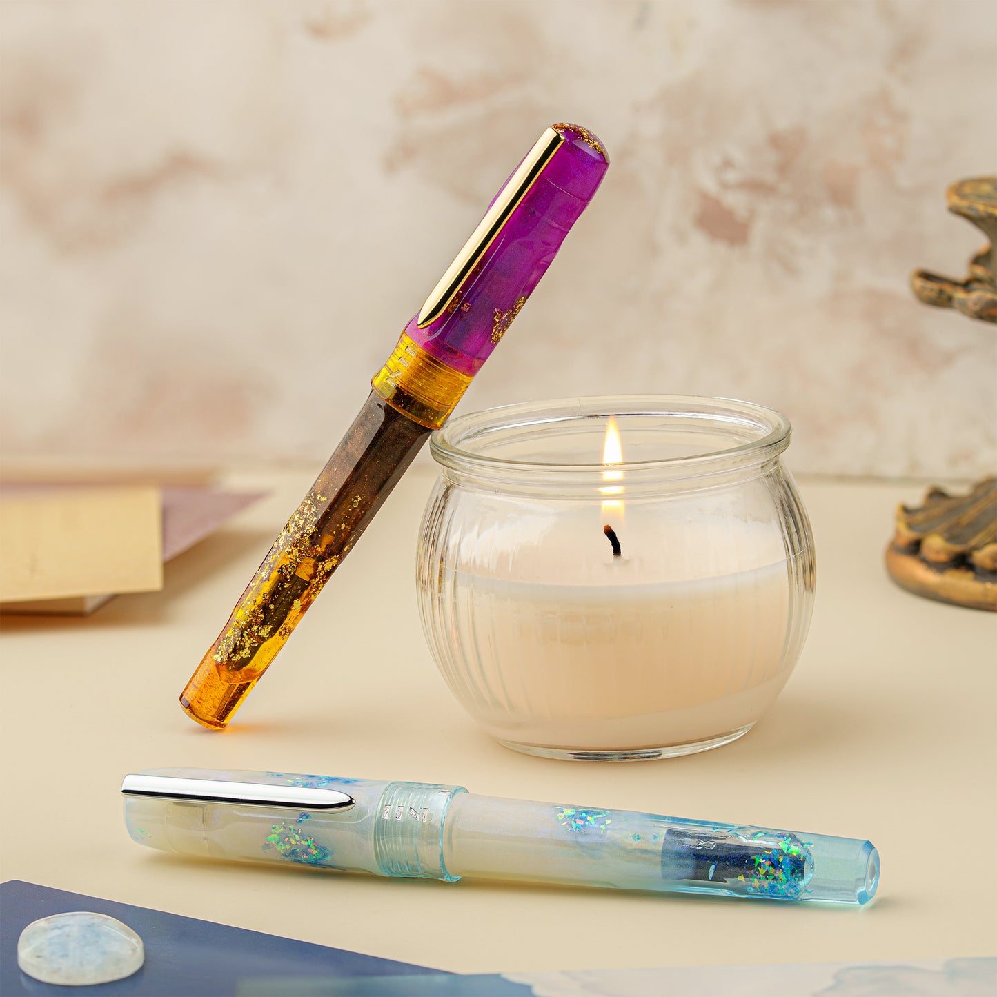 Benu Talisman Moonstone Fountain Pen