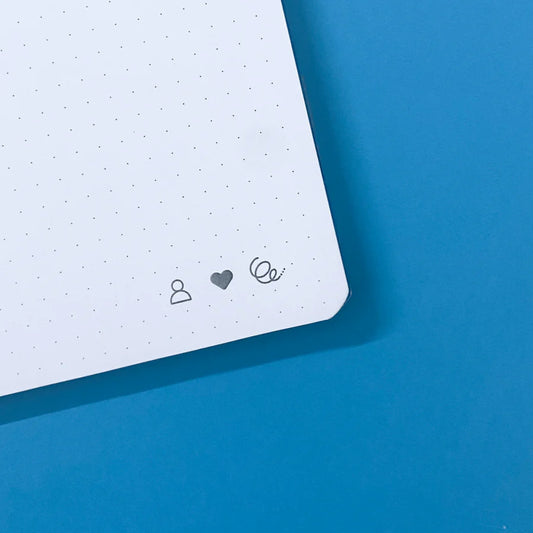 Endless Creative Block Tear-Off Notepad 70 Sheets A5 Standard Dotted