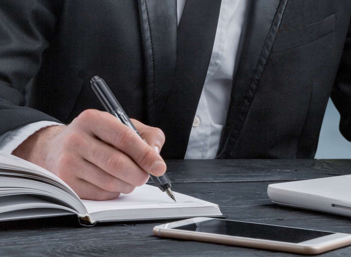 Platinum Curidas Graphite Smoke Fountain Pen