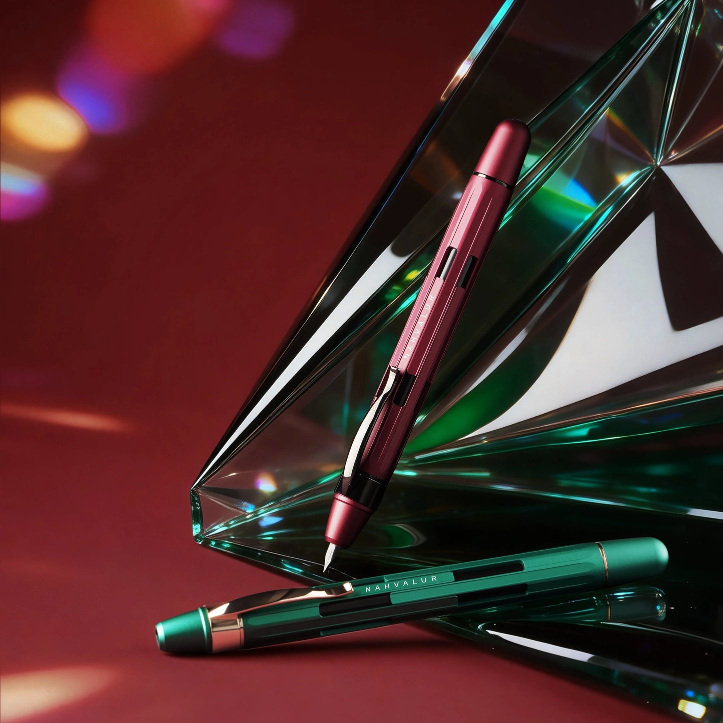 Nahvalur Eclipse Ruby Fountain Pen