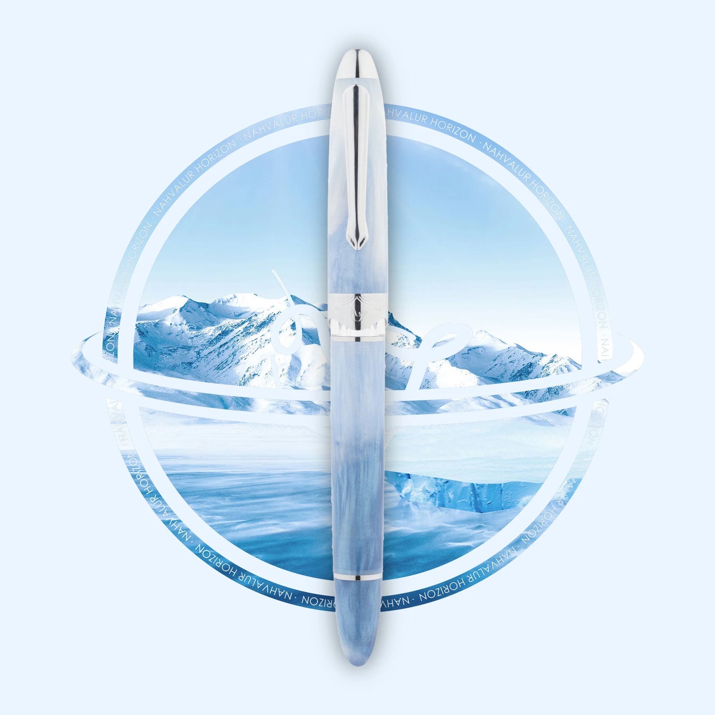 Nahvalur Horizon Glacier Fountain Pen