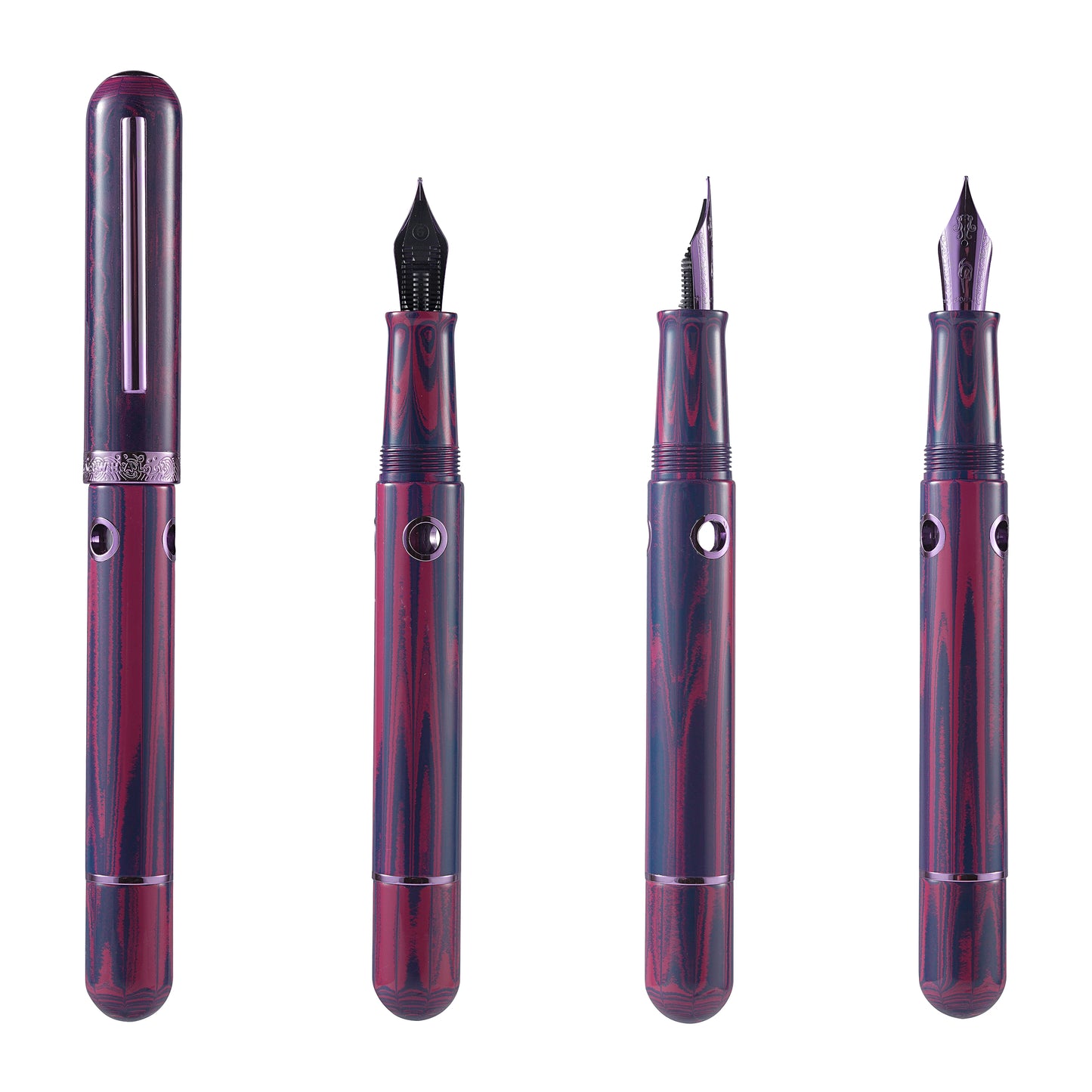 Nahvalur Nautilus Anthias Violet Fountain Pen
