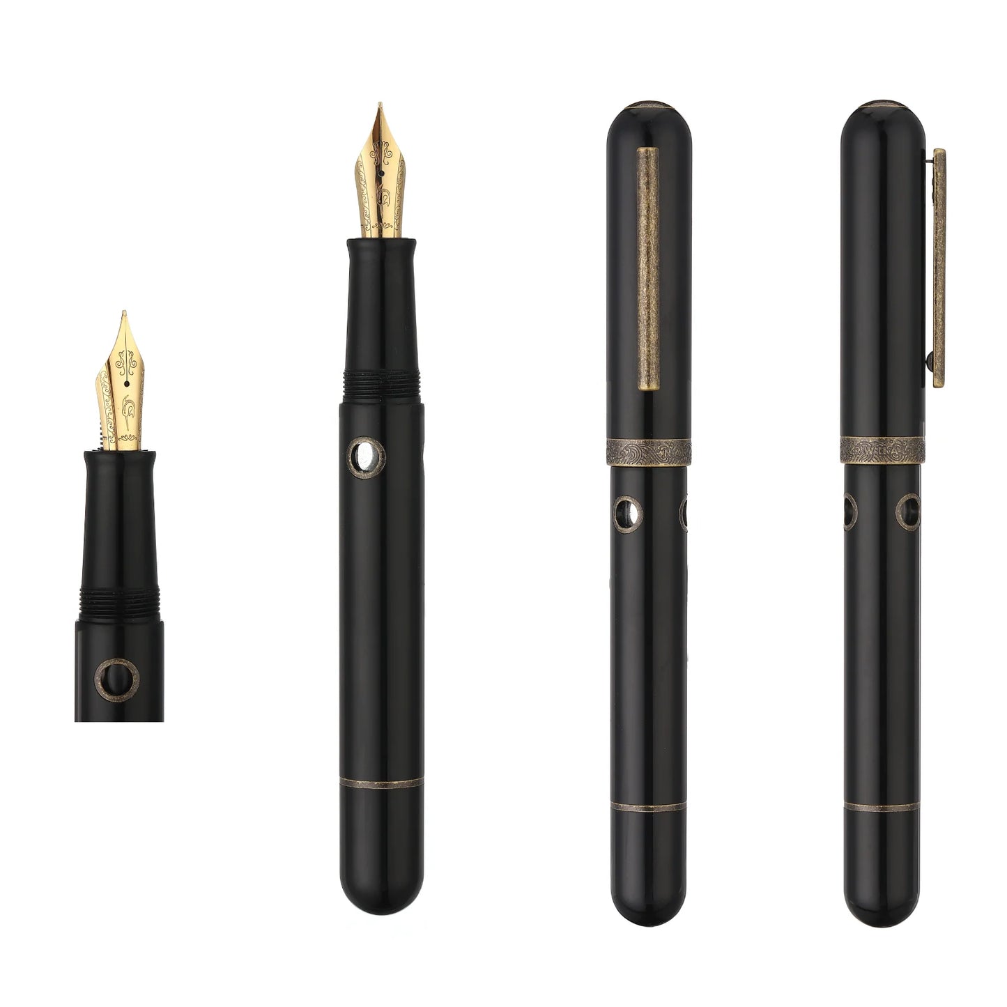 Nahvalur Nautilus Bronze Corydoras Fountain Pen