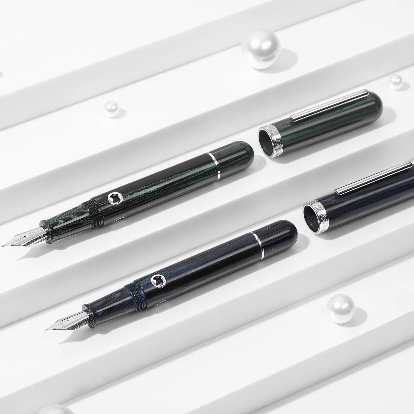Nahvalur Nautilus Chelonia Green Fountain Pen