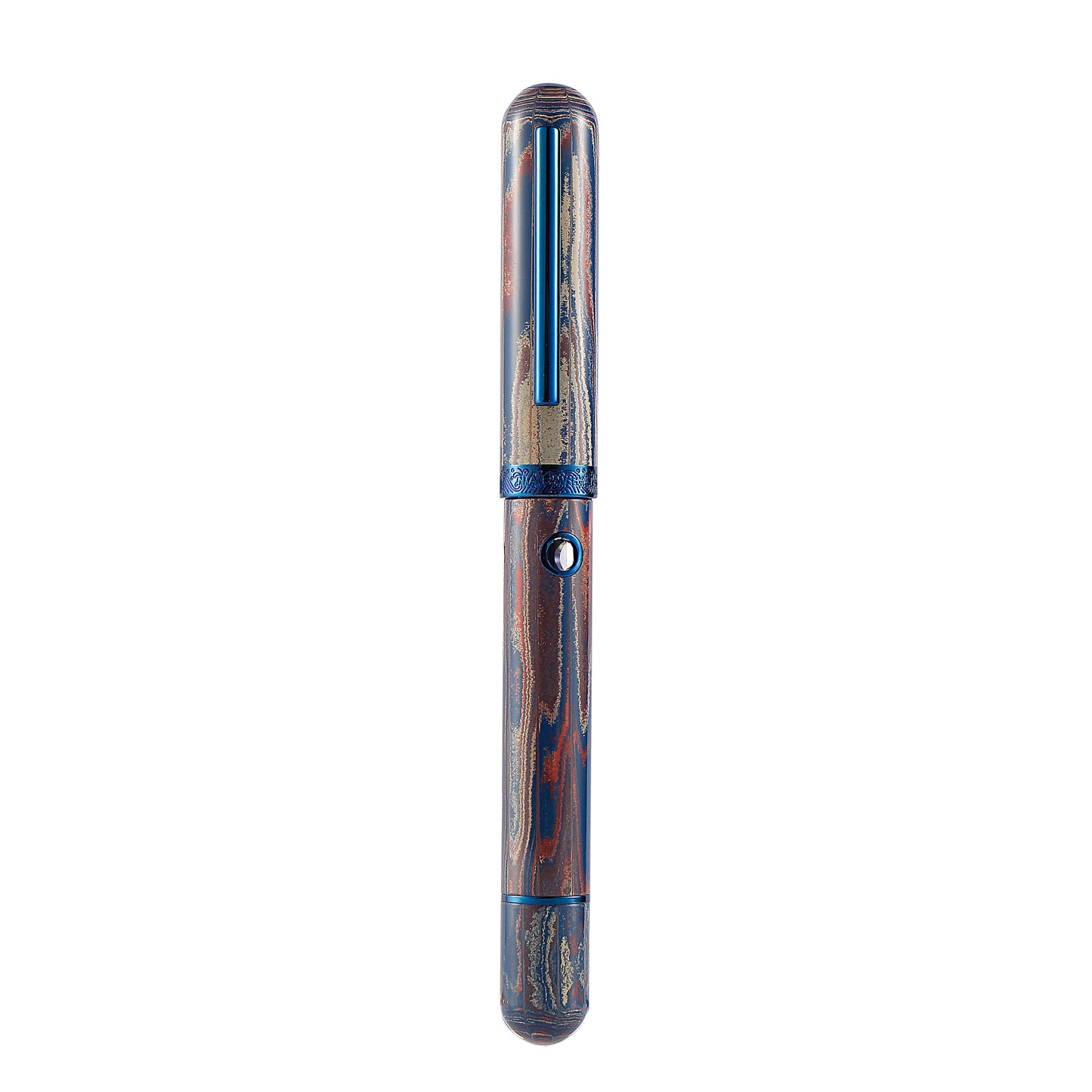 Nahvalur Nautilus The Blue Ringed Fountain Pen