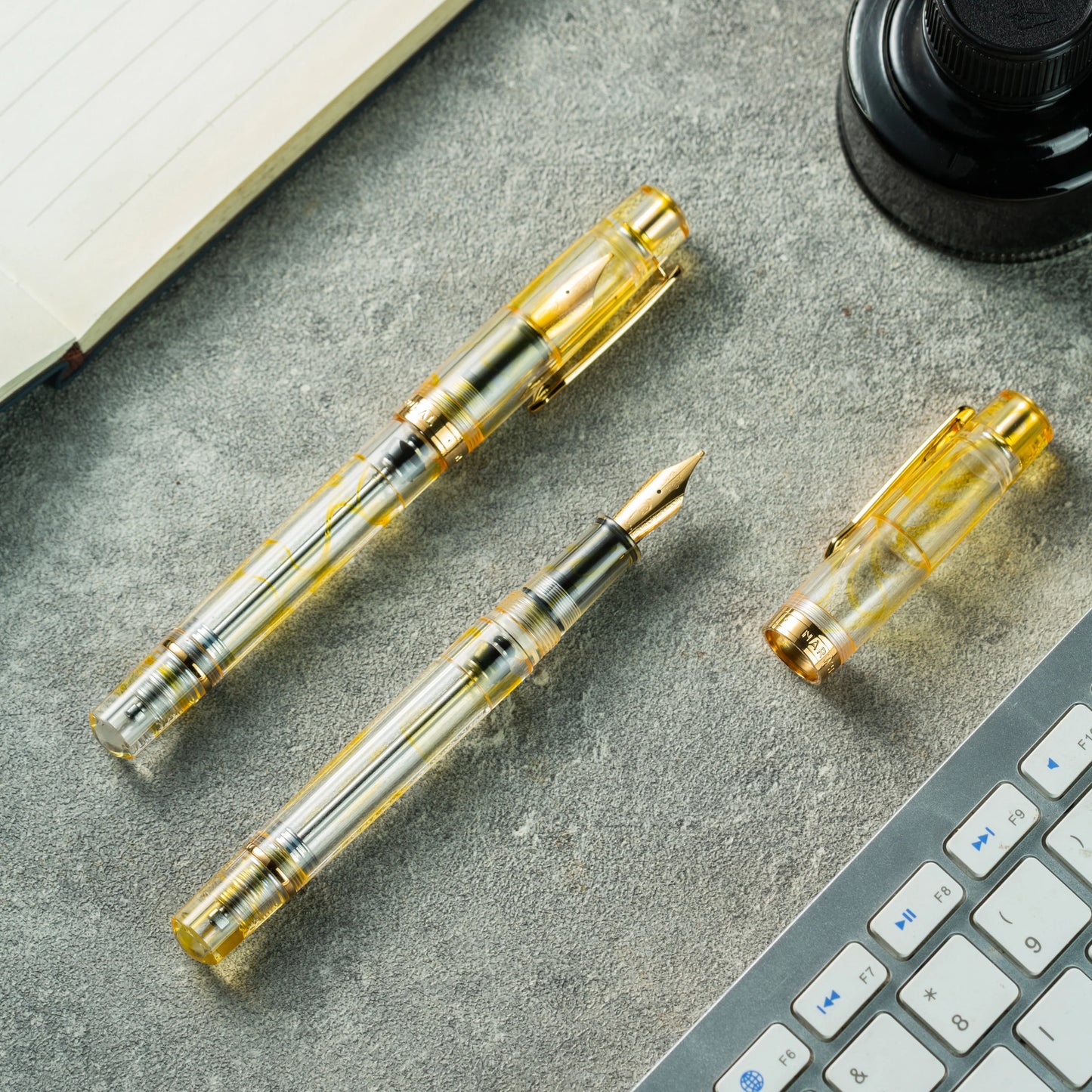Nahvalur Original Plus Gold Ocellatus Fountain Pen