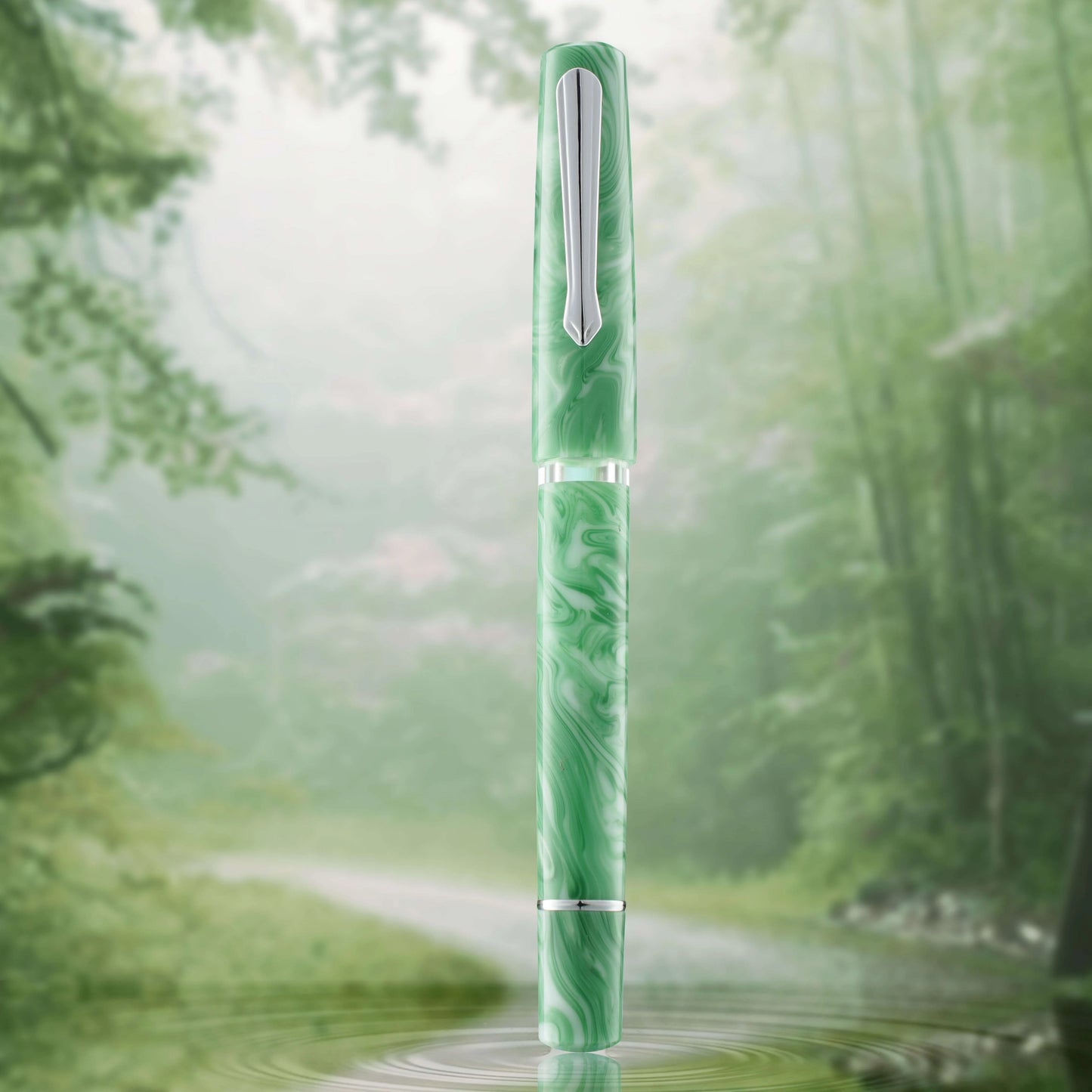 Nahvalur Schuylkill Betta Mint Fountain Pen