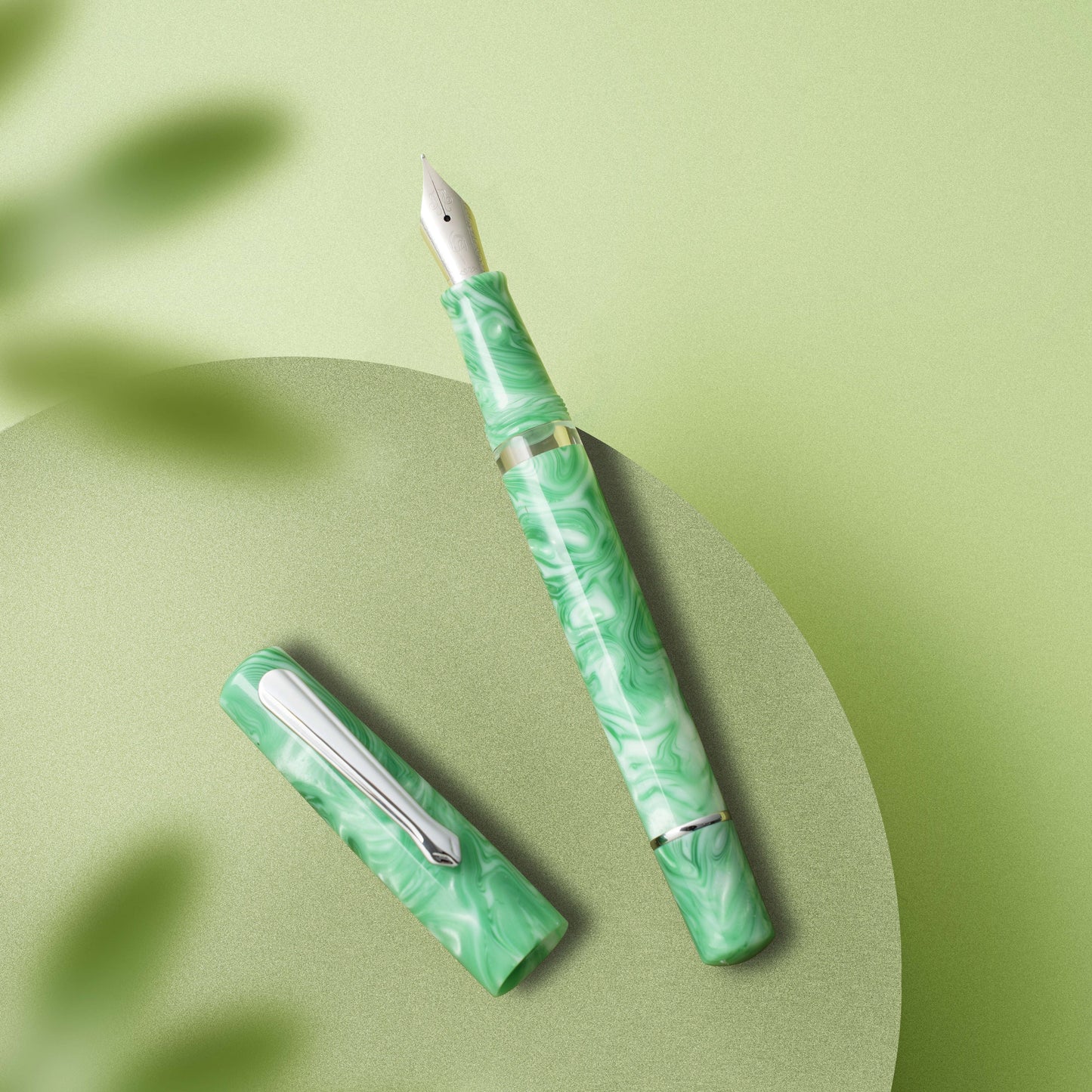 Nahvalur Schuylkill Betta Mint Fountain Pen