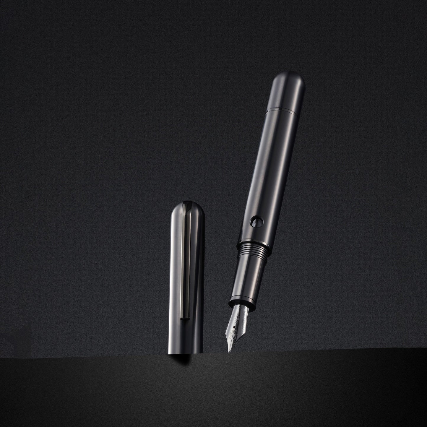 Nautilus Ti Black Titanium Fountain Pen