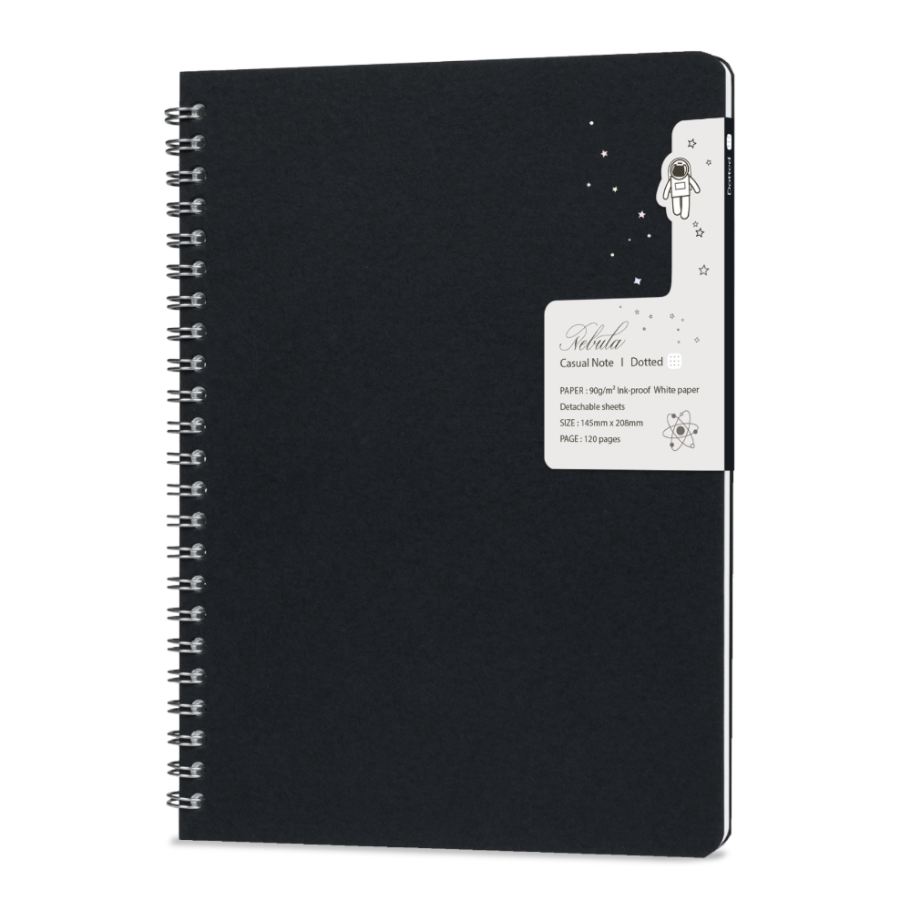 Nebula Note Casual Spiral Notebook Dotted