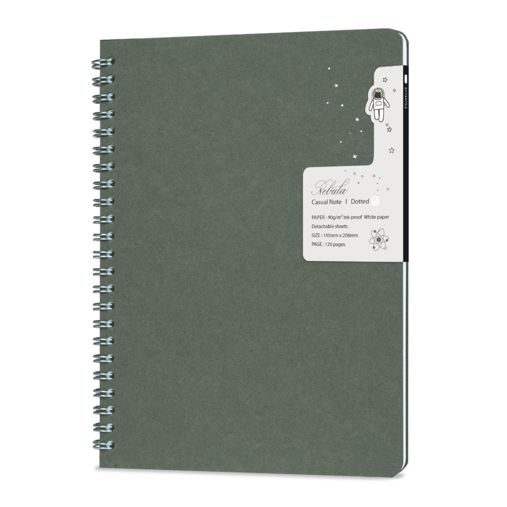 Nebula Note Casual Spiral Notebook Dotted