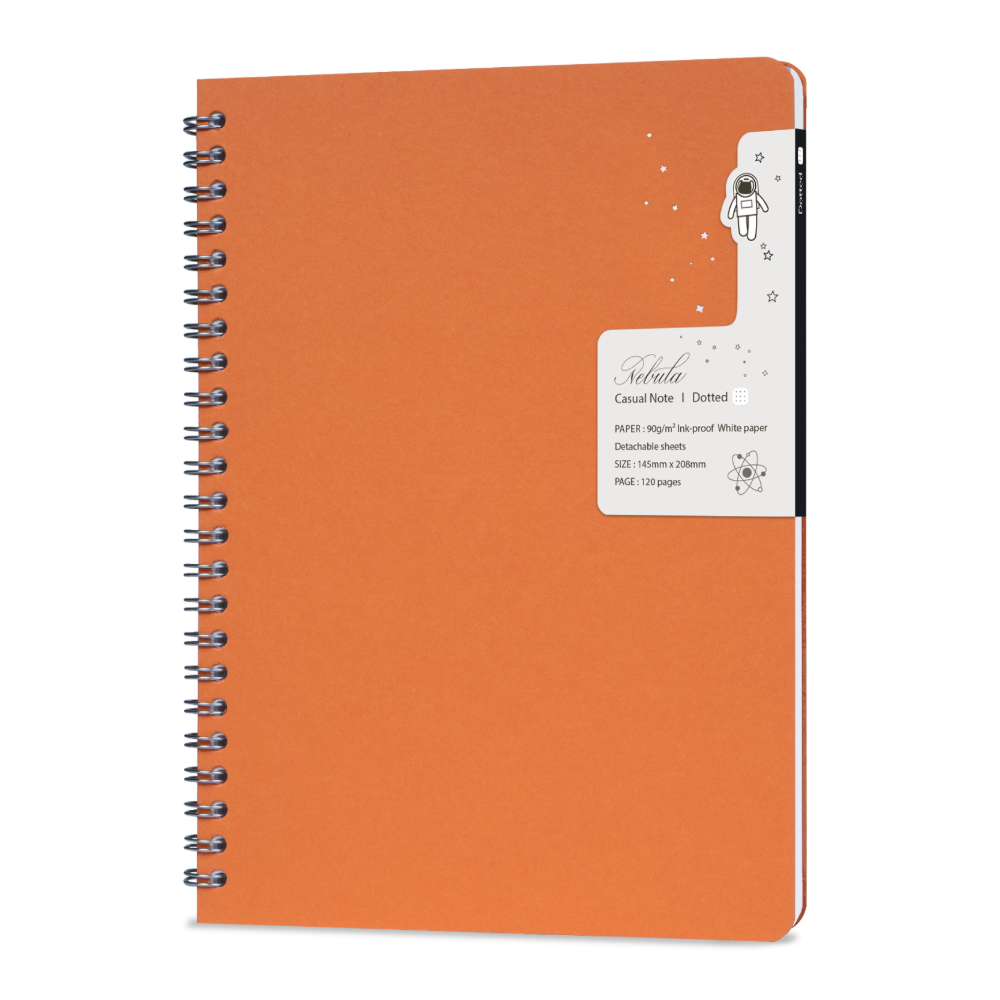 Nebula Note Casual Spiral Notebook Dotted