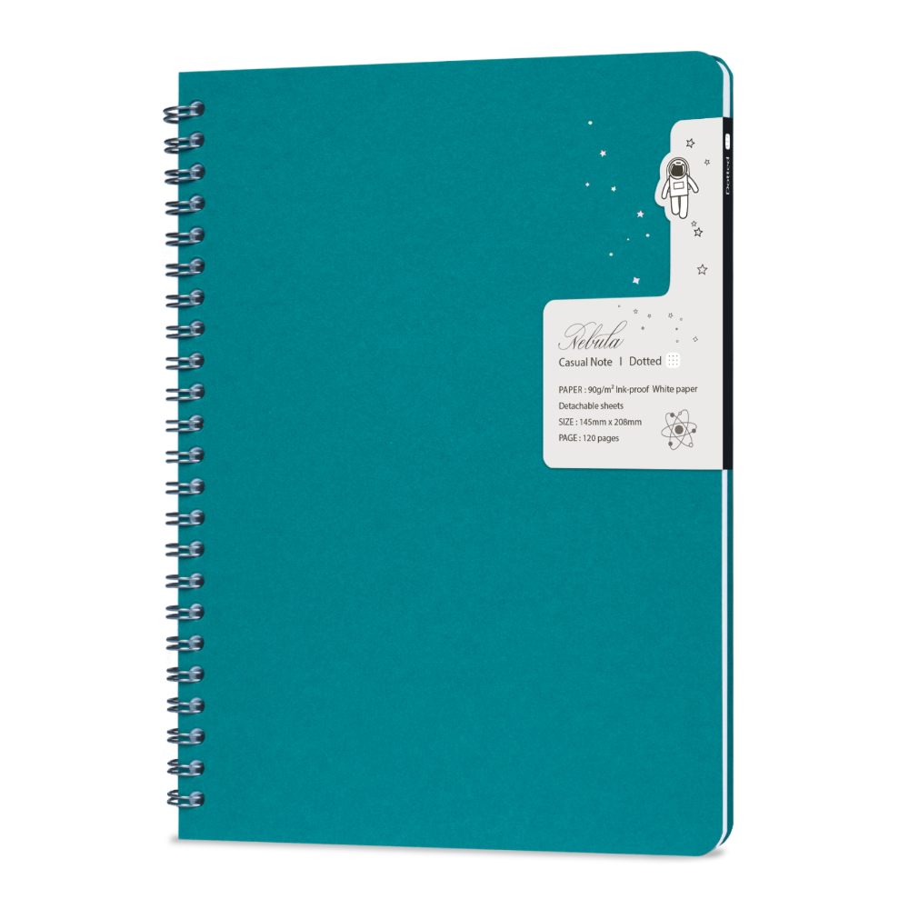 Nebula Note Casual Spiral Notebook Dotted
