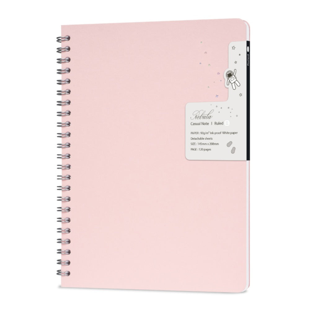 Nebula Note Casual Spiral Notebook Ruled