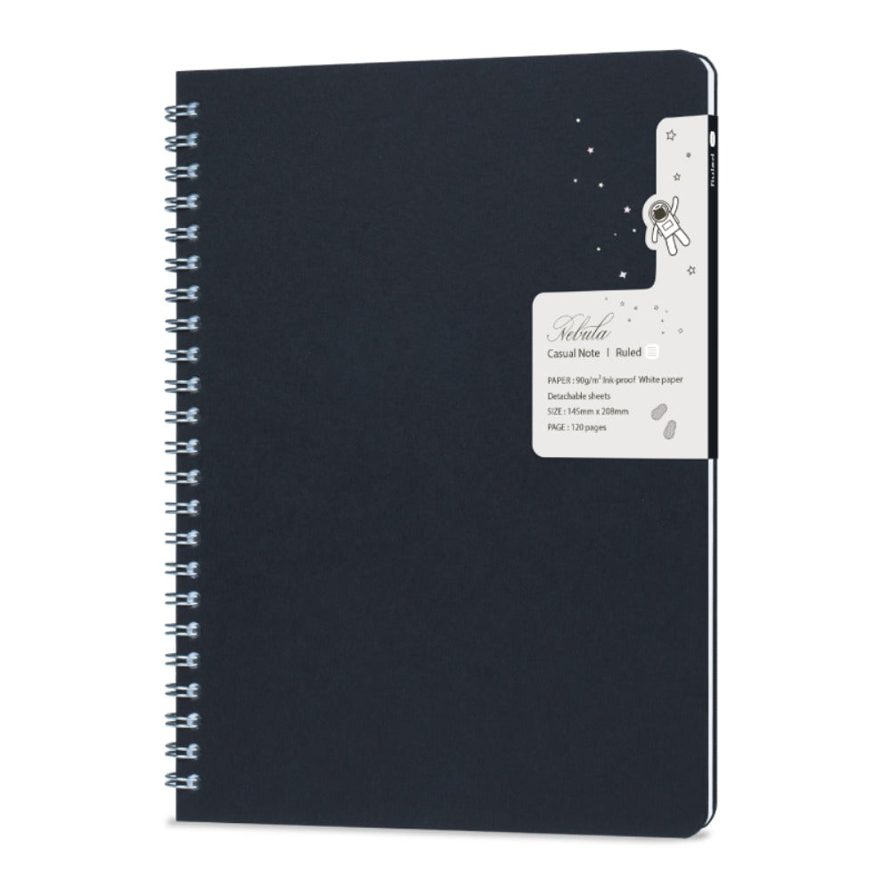 Nebula Note Casual Spiral Notebook Ruled