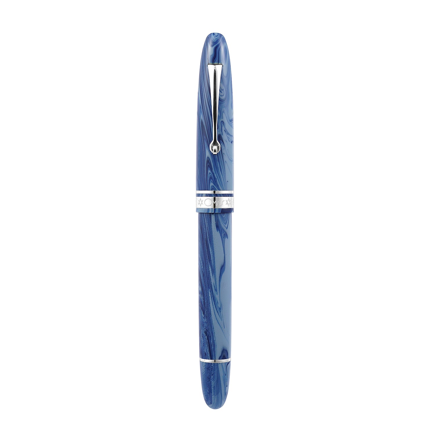OMAS Ogiva Israel Limited Edition Fountain Pen with Silver Trim