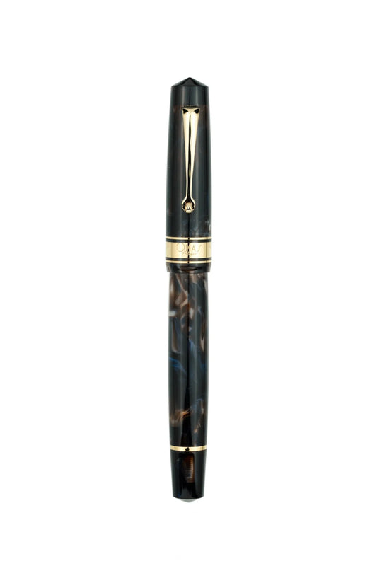 Omas Bologna Galassia With Gold Trim Fountain Pen