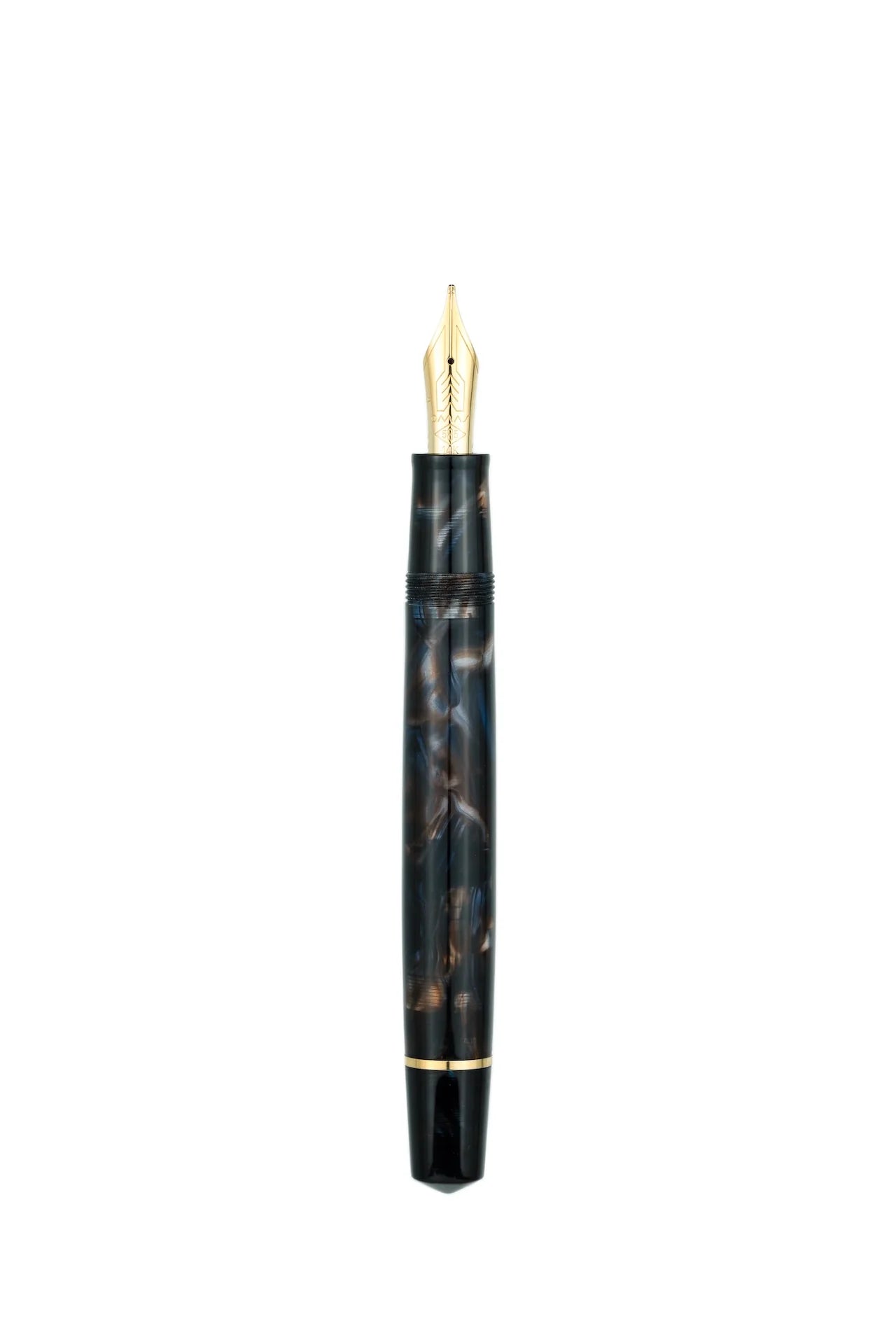 Omas Bologna Galassia With Gold Trim Fountain Pen