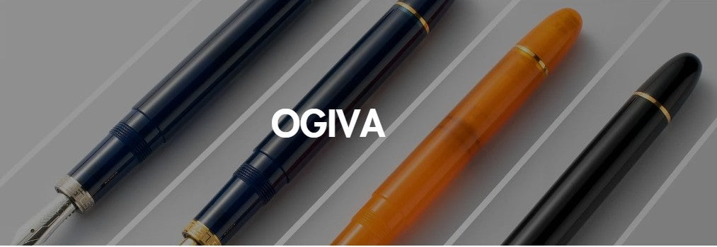 Omas Ogiva Demonstrator Fountain Pen with Black Trim