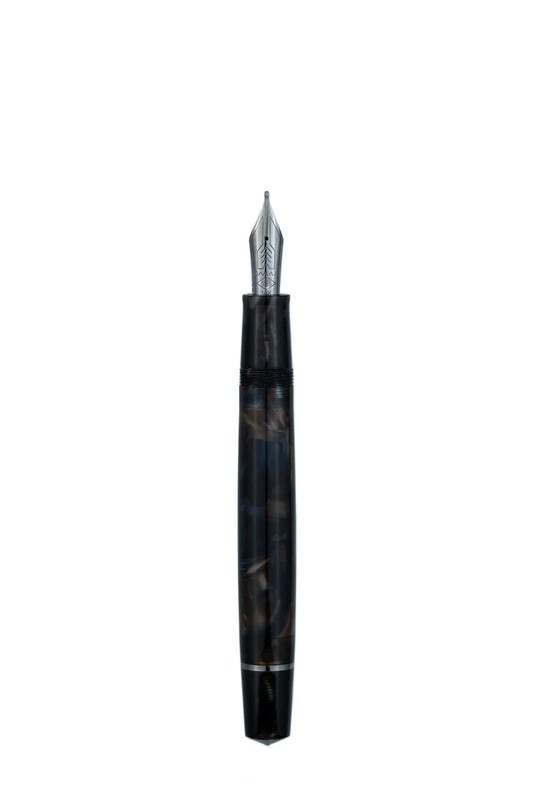 Omas Bologna Galassia With Ruthenium Trim Fountain Pen