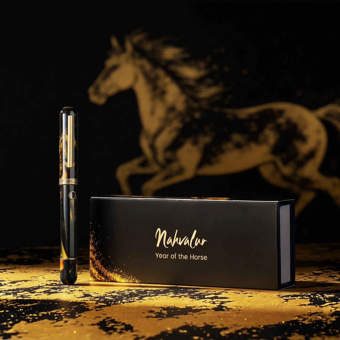 Nahvalur Nautilus Pen of the Year: Horse 2026 Fountain Pen