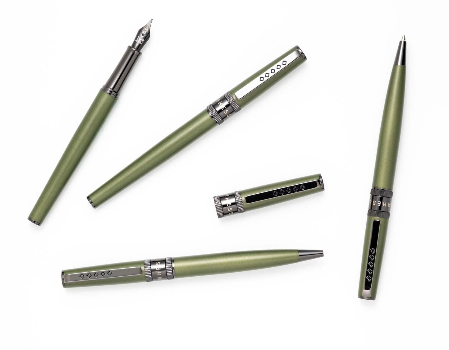 Tom Hessin Rebel Garrison Green Ballpoint