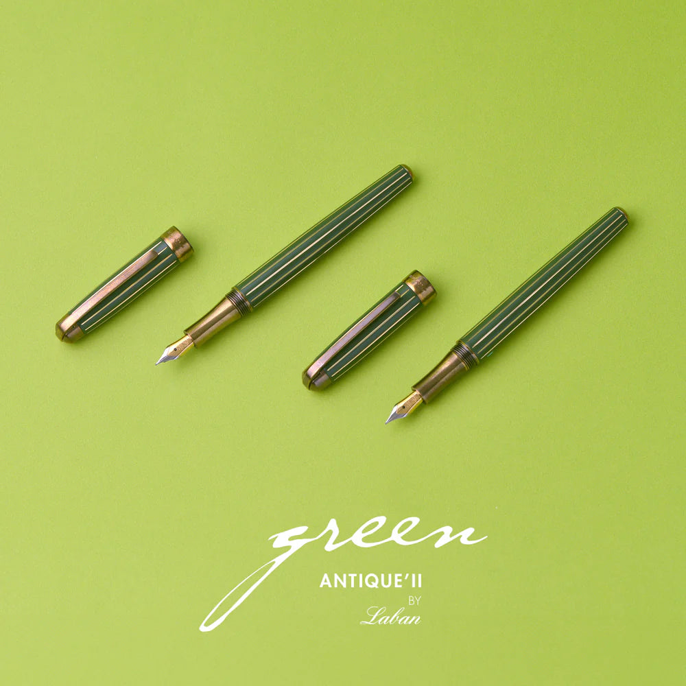 Laban Antique II Green Fountain Pen