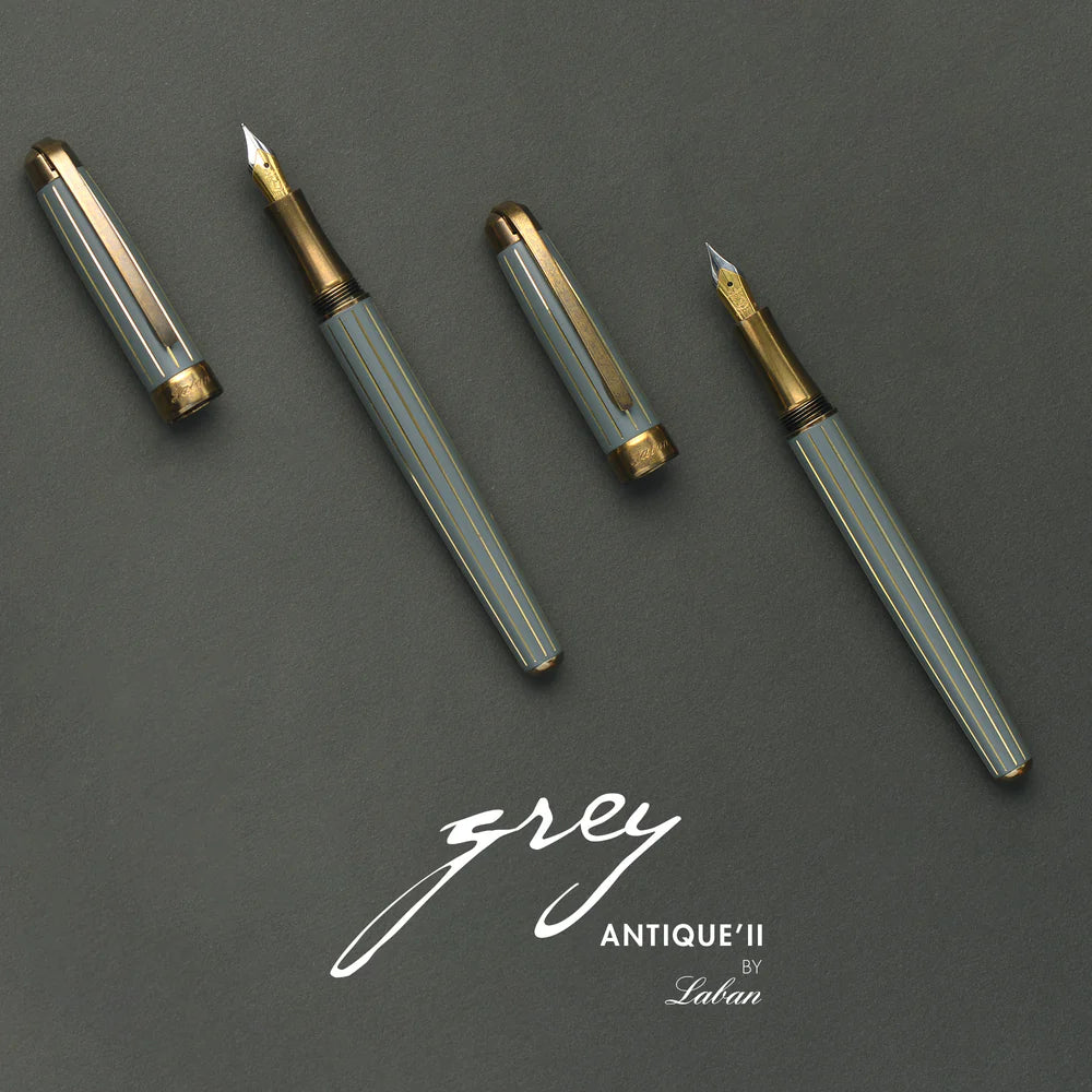 Laban Antique II Grey Fountain Pen