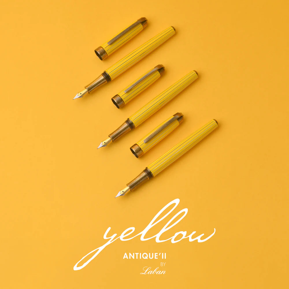 Laban Antique II Yellow Fountain Pen
