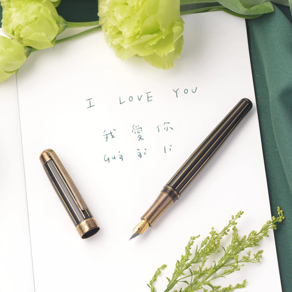 Laban Antique II Gold Fountain Pen