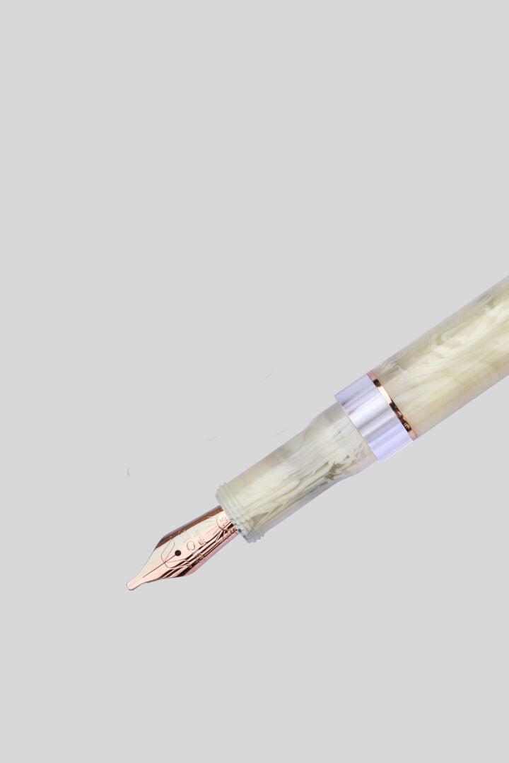 Gioia Bellavista Ivory Rose Gold Fountain Pen