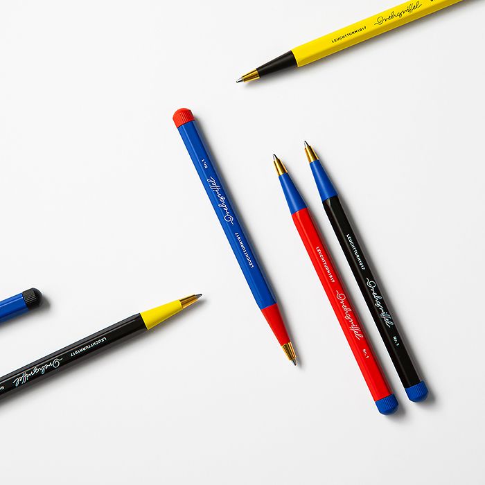 Leuchtturm1917 Drehgriffel Nr. 1 Bauhaus Edition Ballpoint Lemon/Black