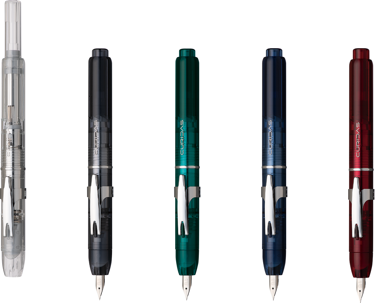 Platinum Curidas Graphite Smoke Fountain Pen